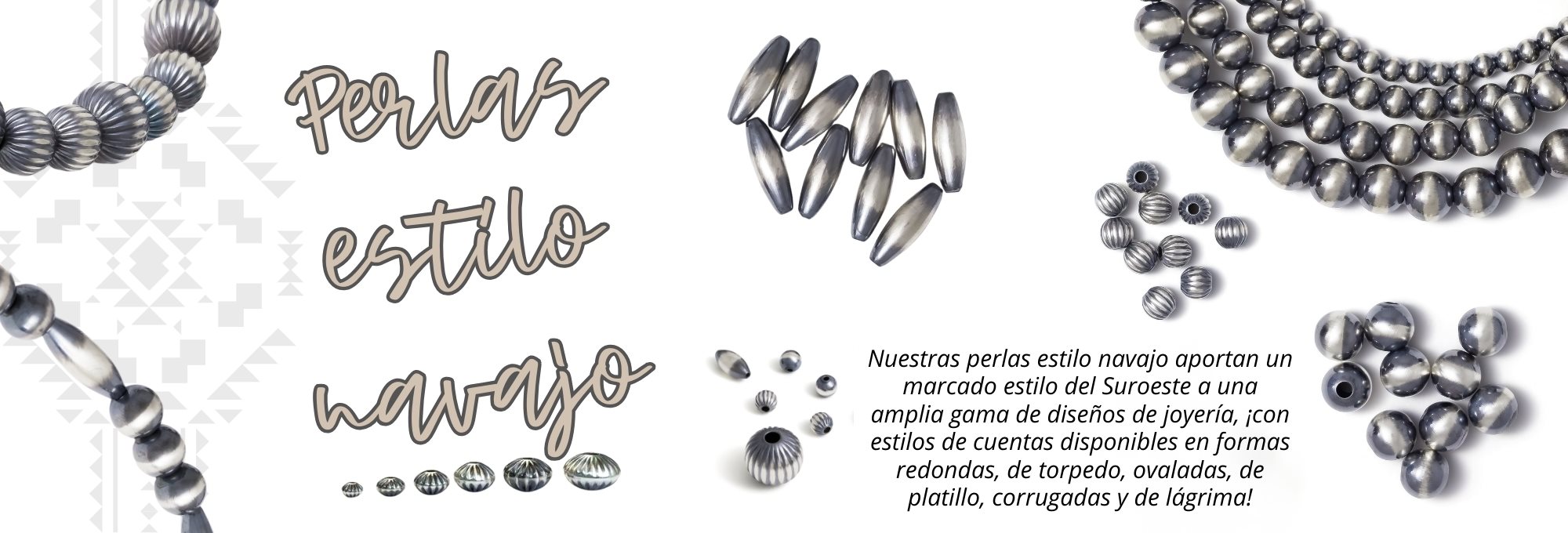 Navajo Style Pearls Spanish